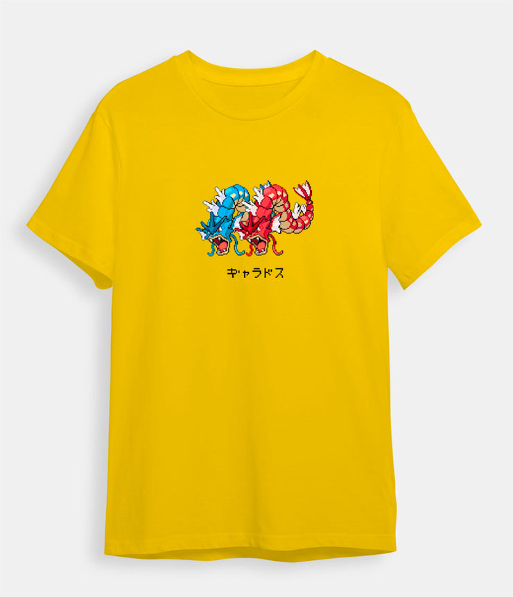 pokemon t-shirt gyarados yellow