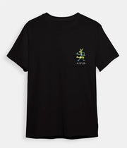 Pokemon t-shirt lucario Black