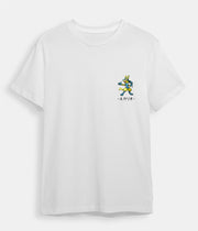 Pokemon t-shirt lucario white