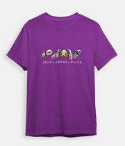 Pokemon t-shirt Metagross Metang Beldum purple