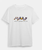 Pokemon t-shirt Metagross Metang Beldum white