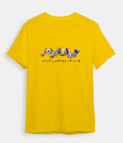 Pokemon t-shirt Metagross Metang Beldum yellow