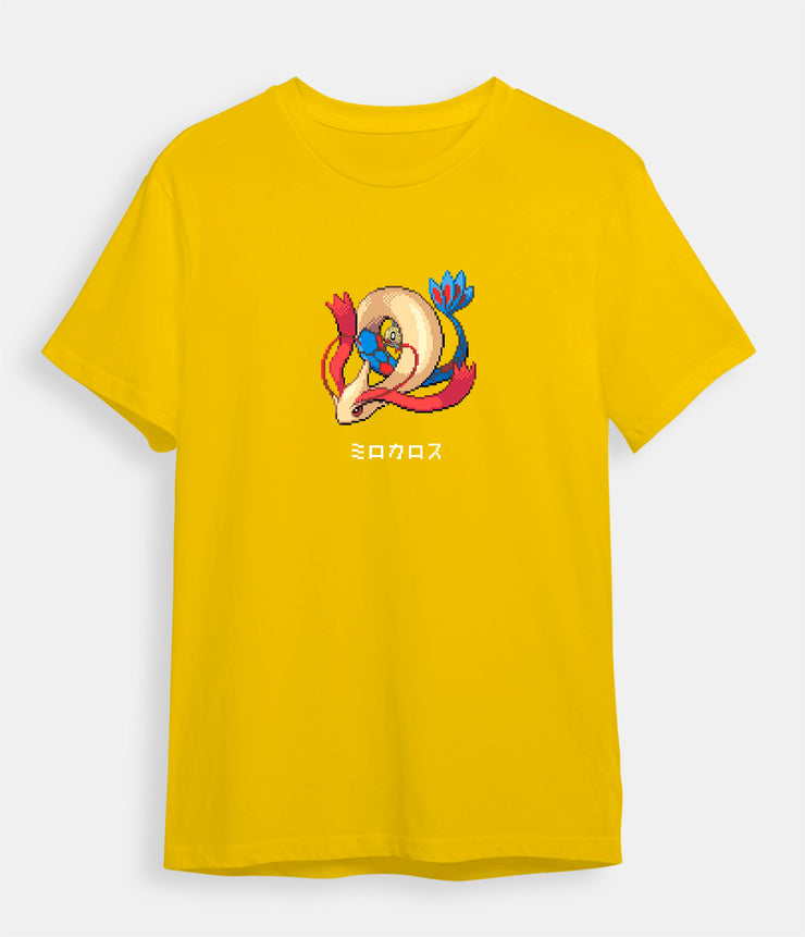 T-shirt Pokemon Milotic yellow
