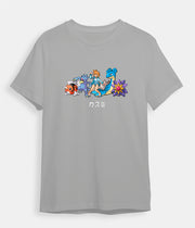Pokemon t-shirt trainer Misty gray