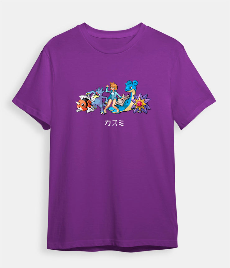 Pokemon t-shirt trainer Misty purple