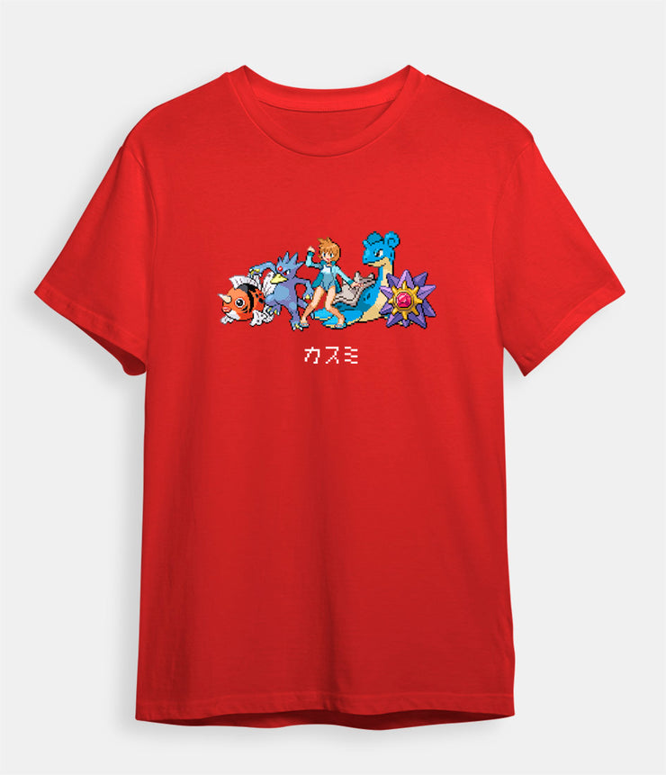 Pokemon t-shirt trainer Misty red