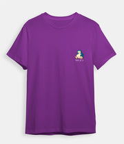 pokemon t-shirt snorlax purple