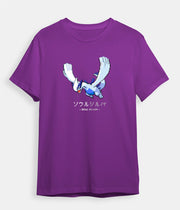 Pokemon t-shirt Lugia purple