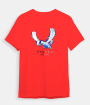 Pokemon t-shirt Lugia red