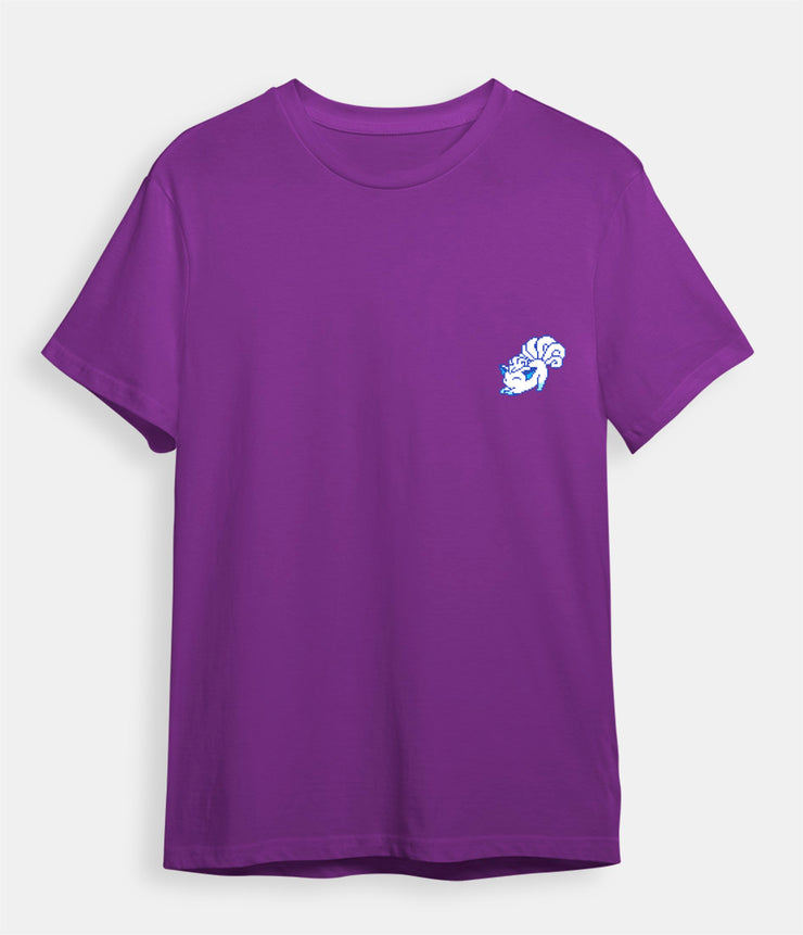 Pokemon t-shirt Vulpix Alolan purple